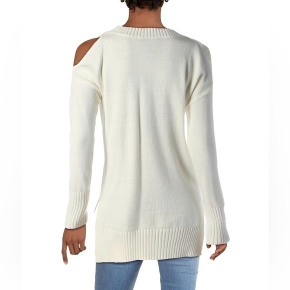 BCBGMAXAZRIA cold shoulder sweater size XS